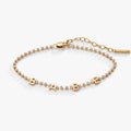 Babe Crystal Tennis Bracelet featuring shimmering crystals and sleek lettering