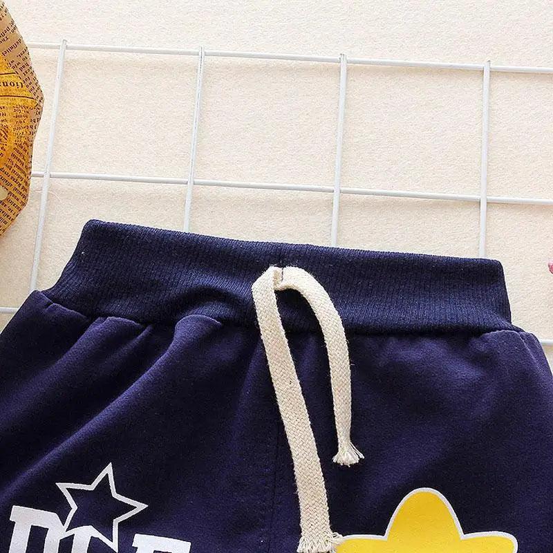 Unisex Baby Cotton Casual Trousers - Soft Elastic Waist Playwear