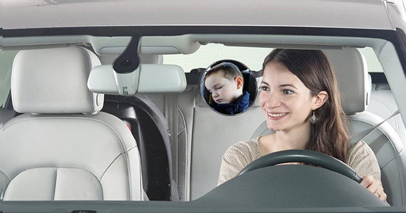 Wide-Angle Baby Car Mirror for Rear-Facing Infants & Toddlers