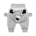 Unisex Baby Cotton Character Pants - Soft Infant Playwear Trousers