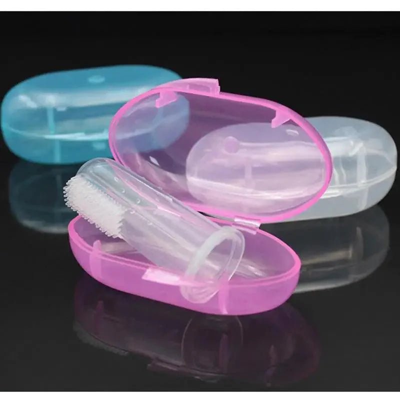 Silicone Teething Mitten for Newborns - Soft Self-Soothing Toy