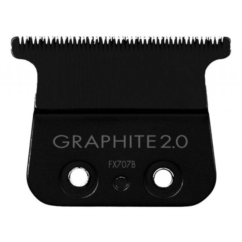 Black graphite fine tooth T-blade replacement for Babyliss Pro Skeleton trimmers