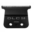 Close-up of Black DLC Deep-Tooth T-Blade for professional trimmers
