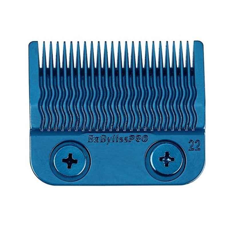 Blue Titanium MIM Precision Fade Blade for professional hair clippers