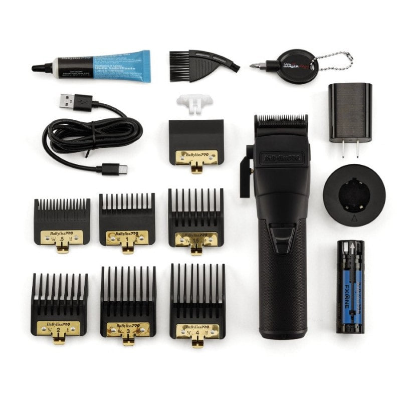 FXONE BLACKFX Professional Hair Clipper with Interchangeable Battery