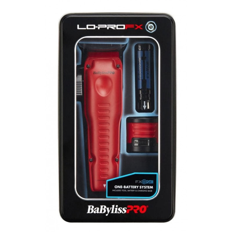 FXONE LO-PROFX Matte Red High-Performance Clipper