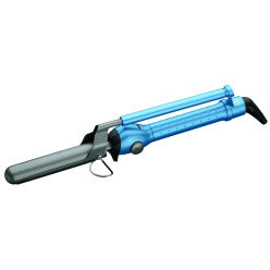 BaBylissPRO Nano Titanium 1-inch Marcel Curling Iron in blue and silver finish