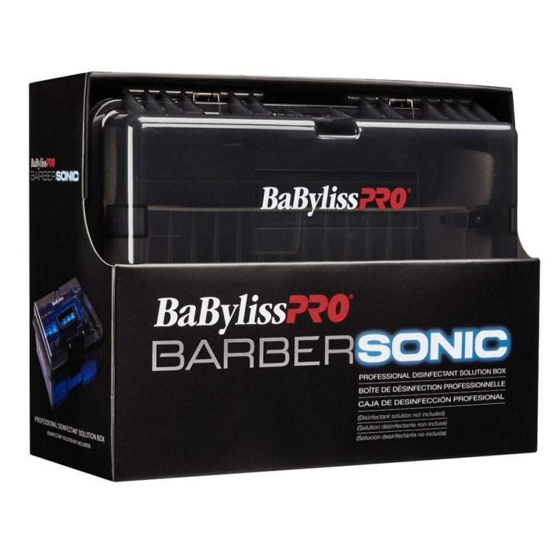 BarberSonic Disinfectant Box with Sonic Vibration Technology