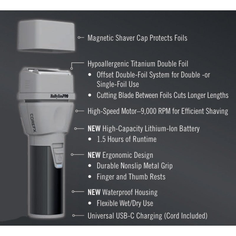 COREFX Double-Foil Shaver