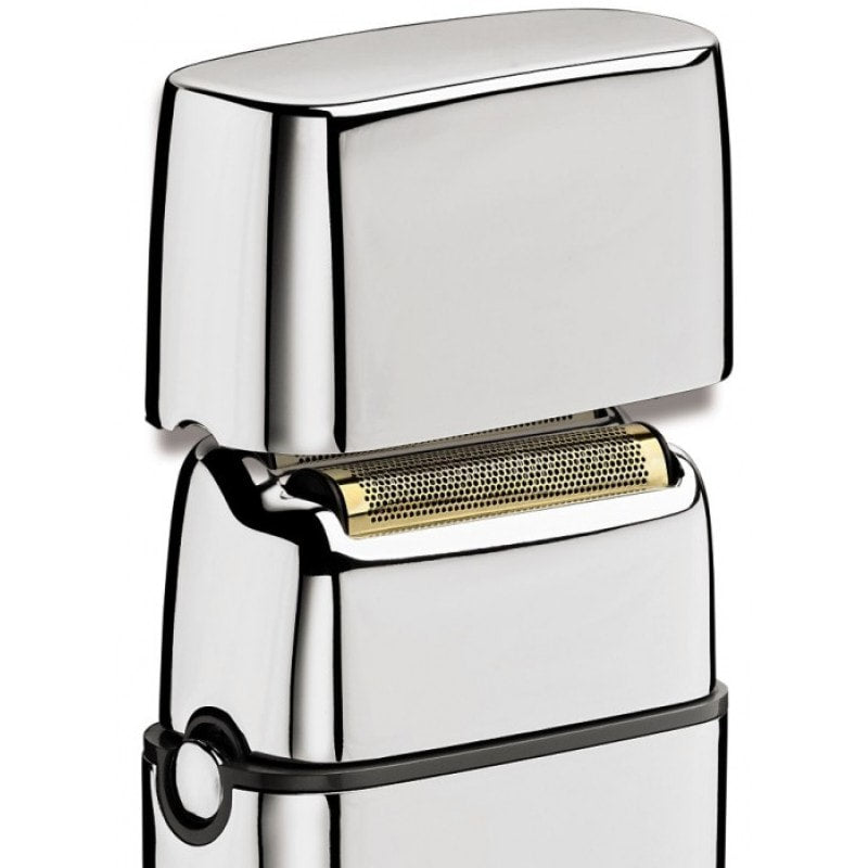 Professional Metal Double-Foil Shaver in Metallic Gold and Silver