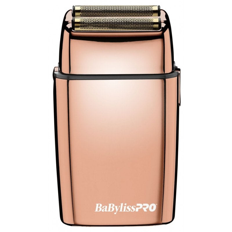 BaBylissPRO FOILFX 02 Cordless Metal Double-Foil Shaver in Rose Gold