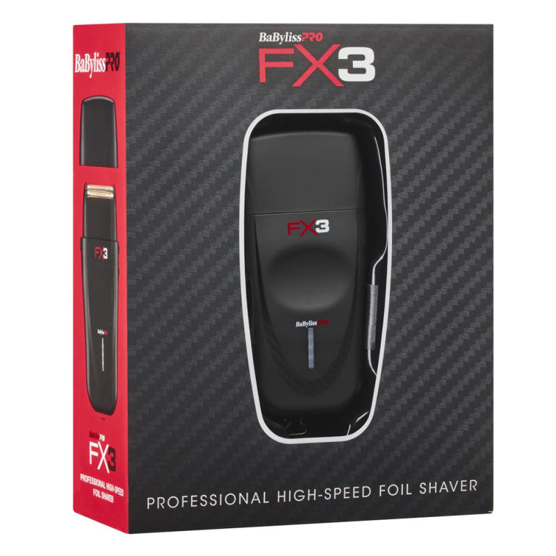 FX3 Professional Cordless Shaver - High-Torque 10,000 RPM Motor