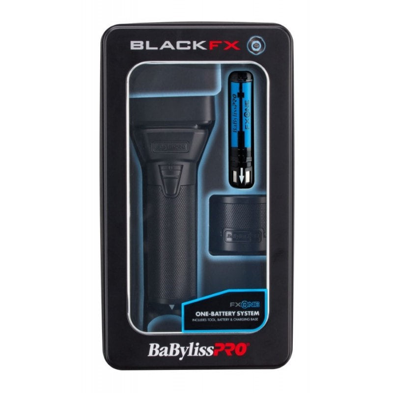 FXONE BLACKFX Professional Cordless Shaver with Interchangeable Battery