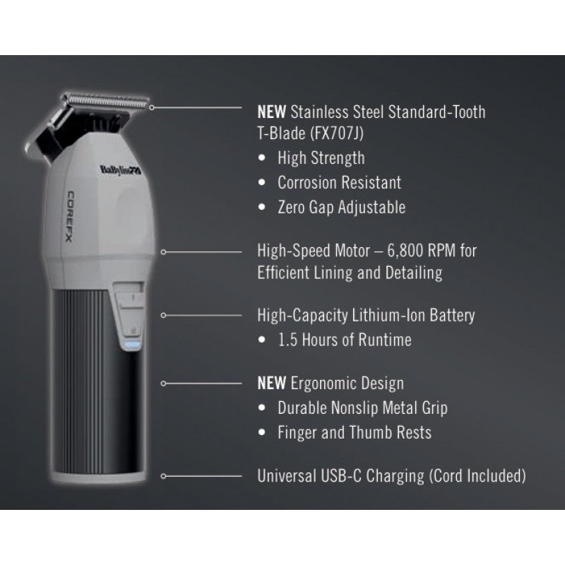 BABYLISSPRO COREFX TRIMMER #FX76 Professional Hair Grooming Tool