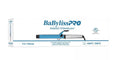 Professional 1.25-inch iridescent blue and silver extended barrel curling iron for hair styling