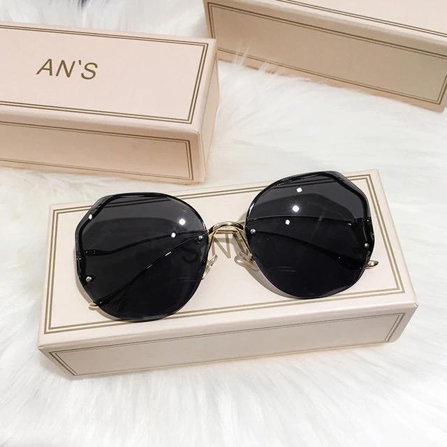 Kids Modern Hexagon Metal Sunglasses with UV400 Protection