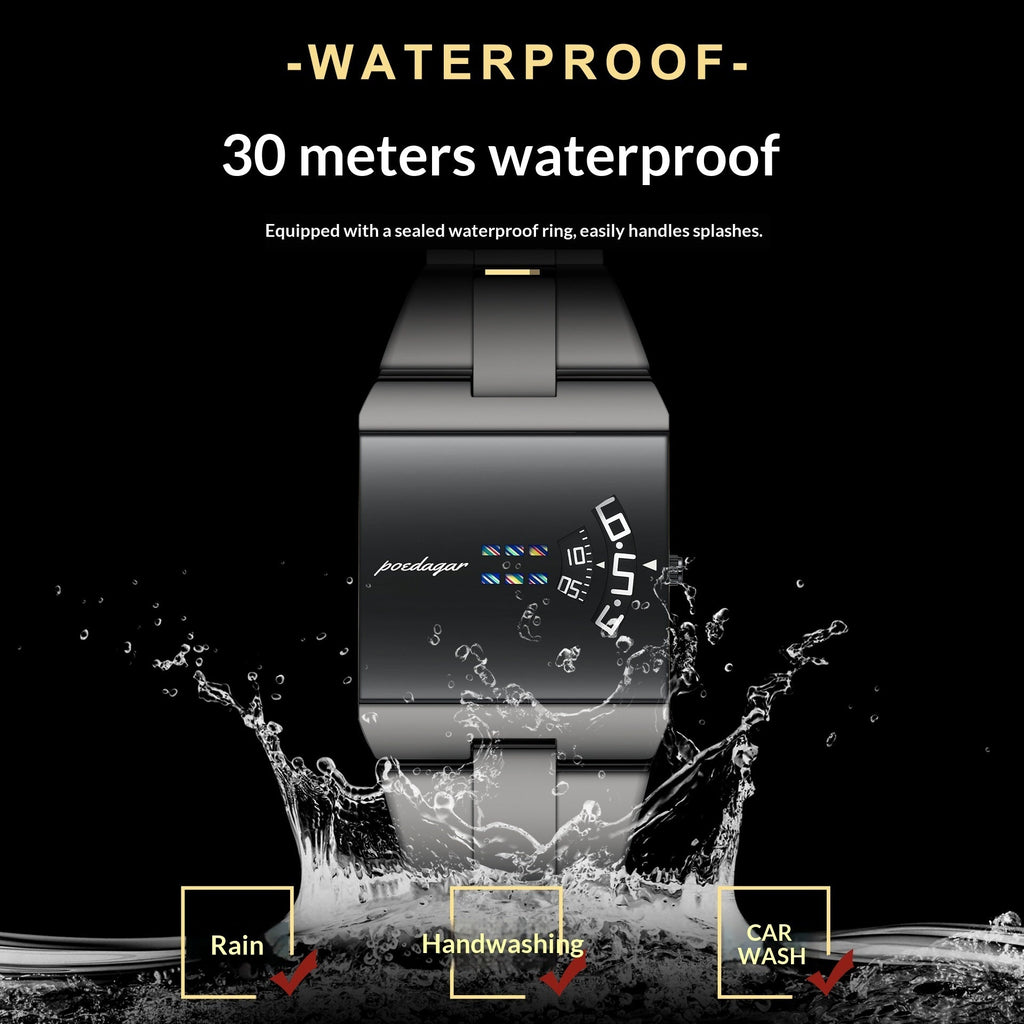 Ultra-thin Trendy Waterproof Quartz Watch