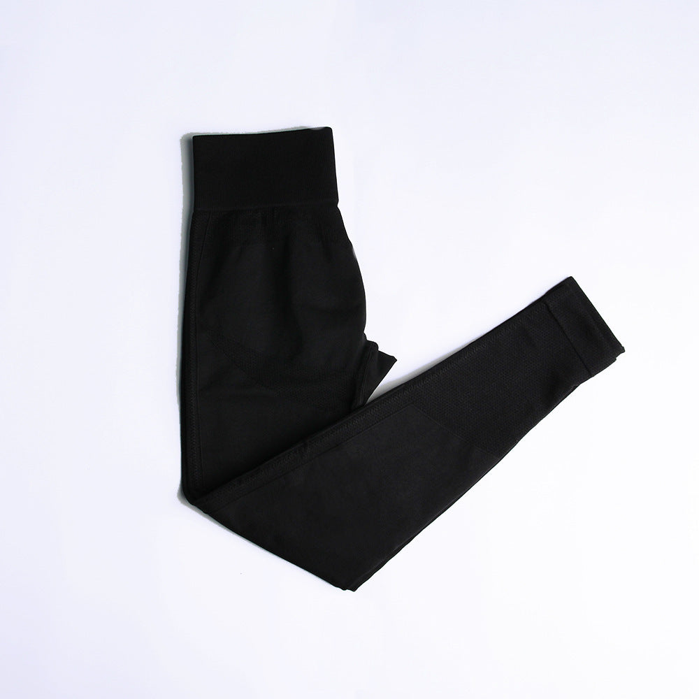 Women High Waist Seamless Yoga Leggings Sculpting Workout Pants - Image 10