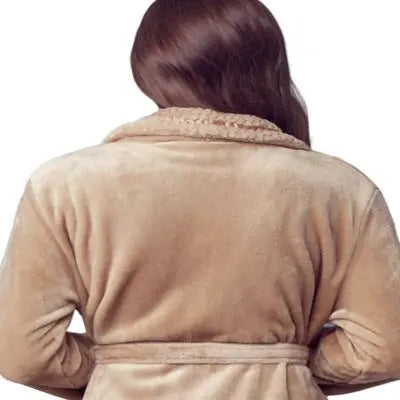 Women's Ultra Soft Plush Bathrobe - Cozy Loungewear Spa Robe - Image 15