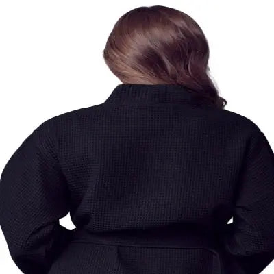 Women's Knee-Length Waffle Robe - Lightweight & Breezy Comfort