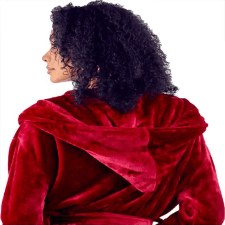 Women’s Plush Hooded Robe – Soft Spa-Worthy Loungewear - Image 39