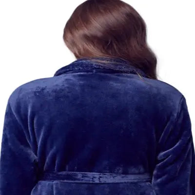 Women's Ultra Soft Plush Bathrobe - Cozy Loungewear Spa Robe - Image 50