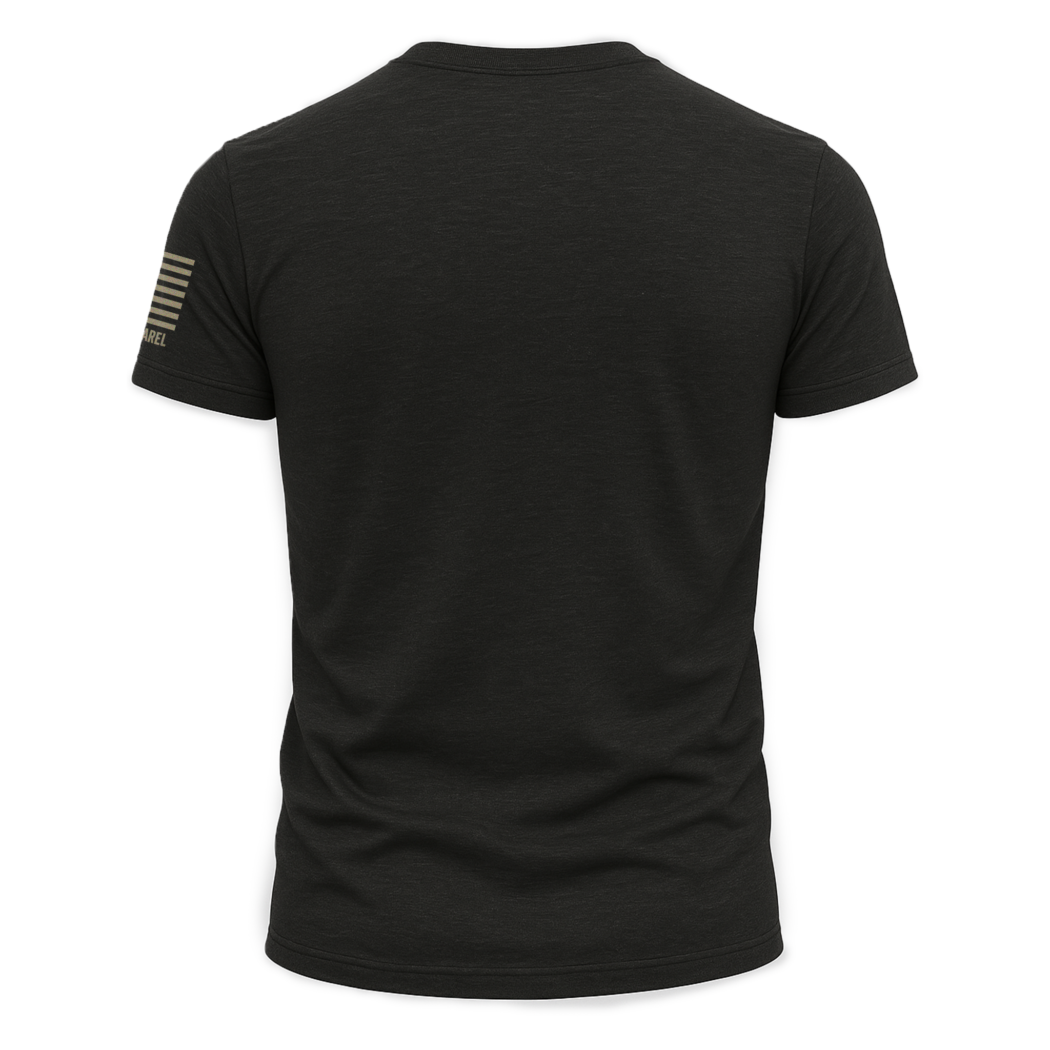 Bourbon & Backstraps Unisex Outdoor Graphic Tee - Black & Tan