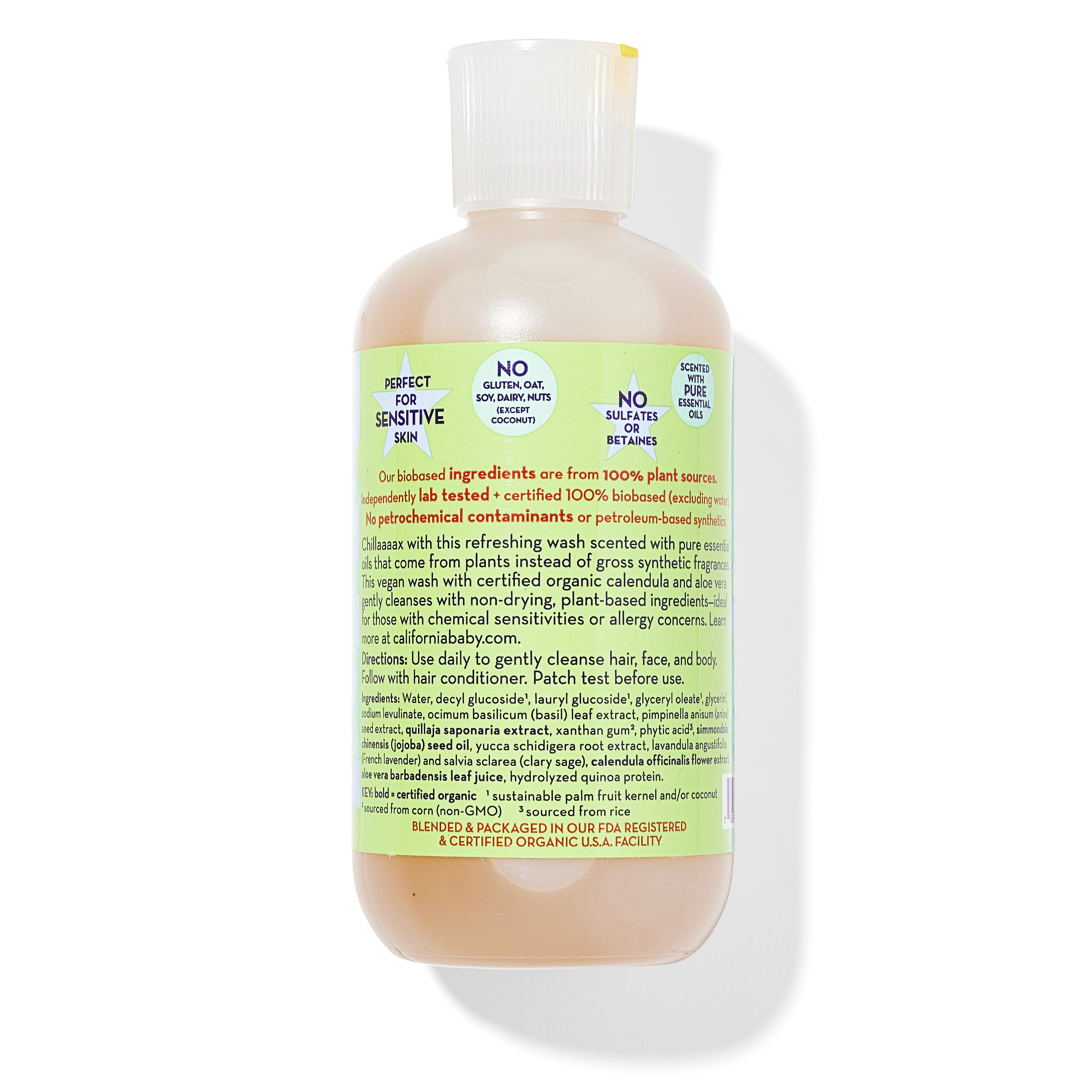 Gentle Shampoo & Bodywash for Sensitive Skin