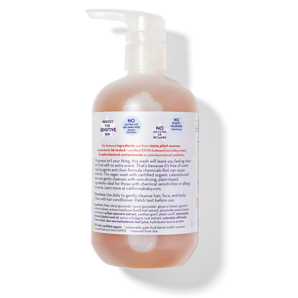 California Kids® #supersensitive™ Shampoo & Bodywash