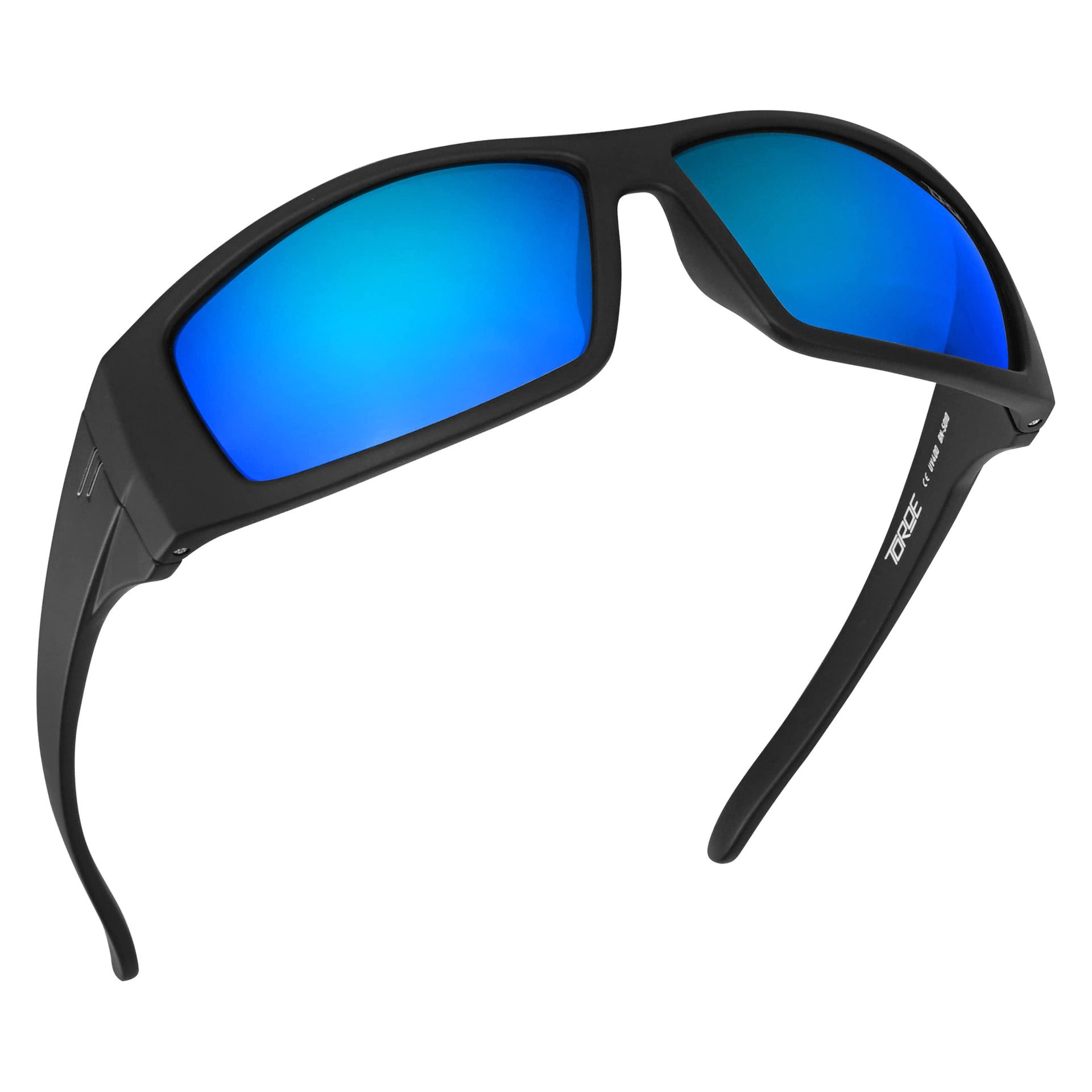 ANSI Z87+ Safety Rated Polarized Wraparound Sunglasses