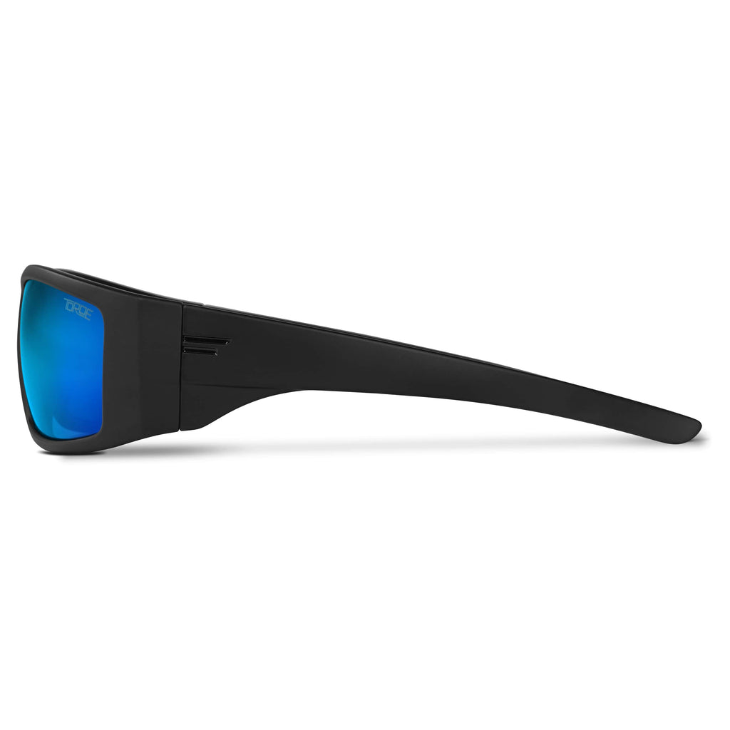ANSI Z87+ Safety Rated Polarized Wraparound Sunglasses