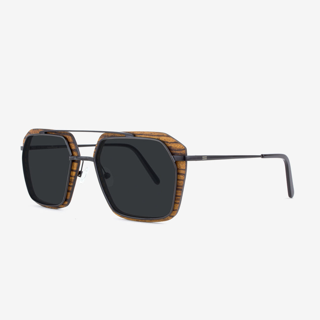 Bal Harbour Metal and Wood Sunglasses for Men and Women