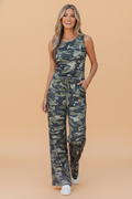Camo Tank & Drawstring Pant Set