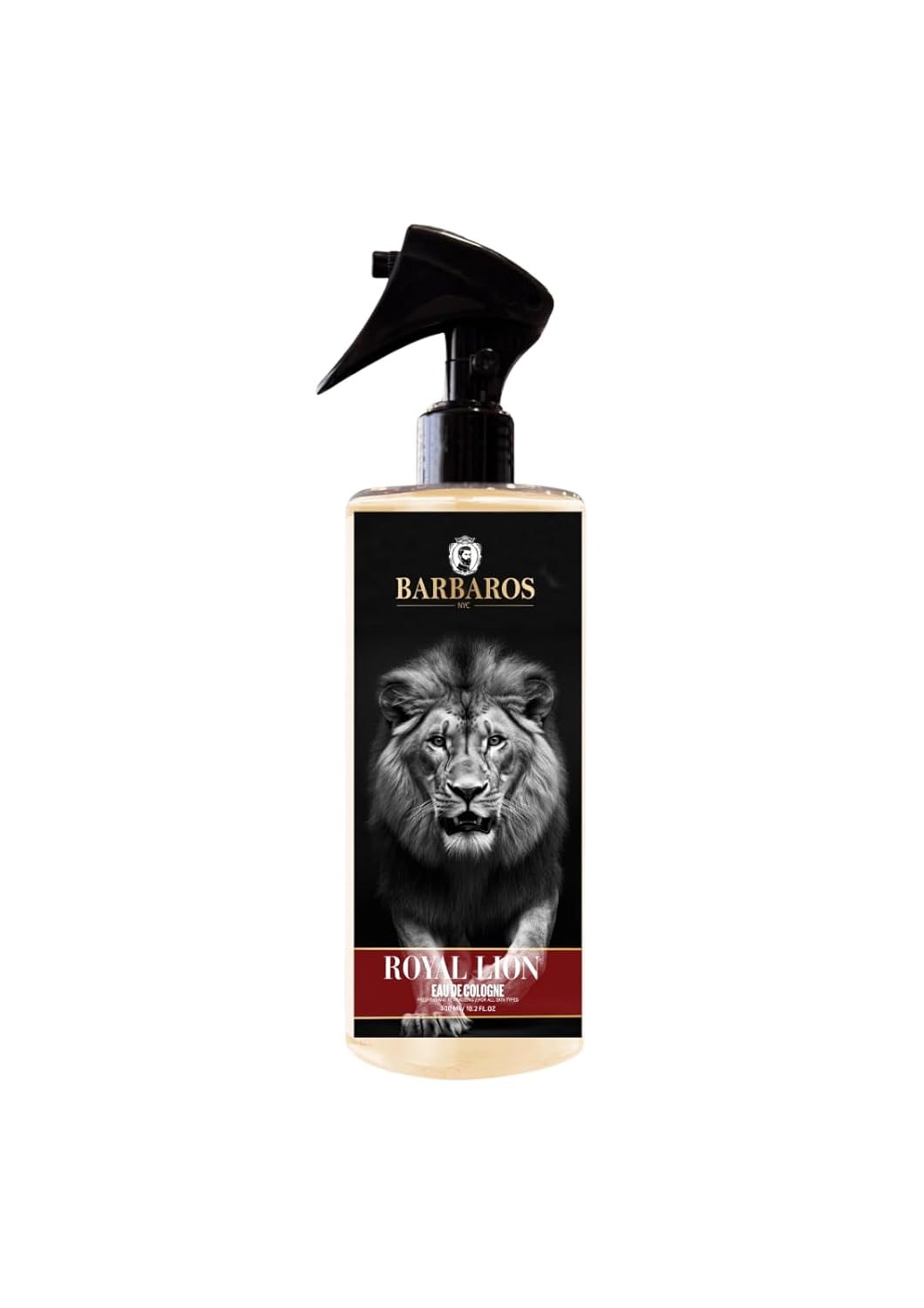 16.9oz bottle of Royal Lion Aftershave and Cologne by N.o.s. Barber Supply