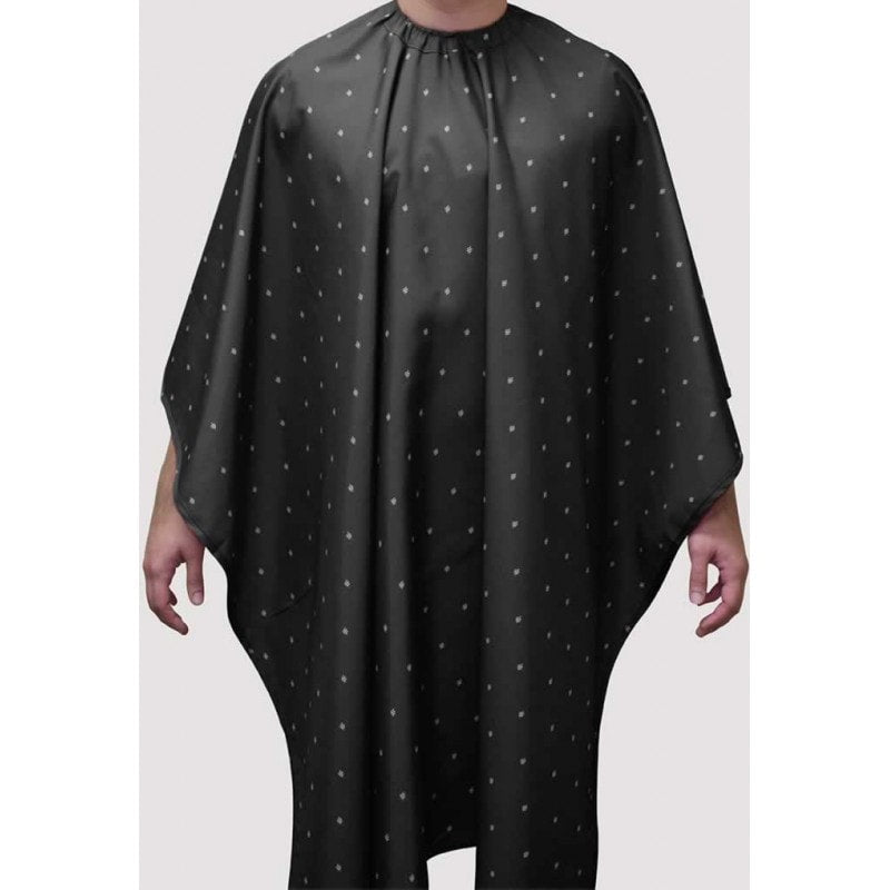 Professional Barber Cape with NanoShield Static-Reducing Fabric