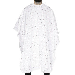 Professional Barber Cape with NanoShield Static-Reducing Fabric