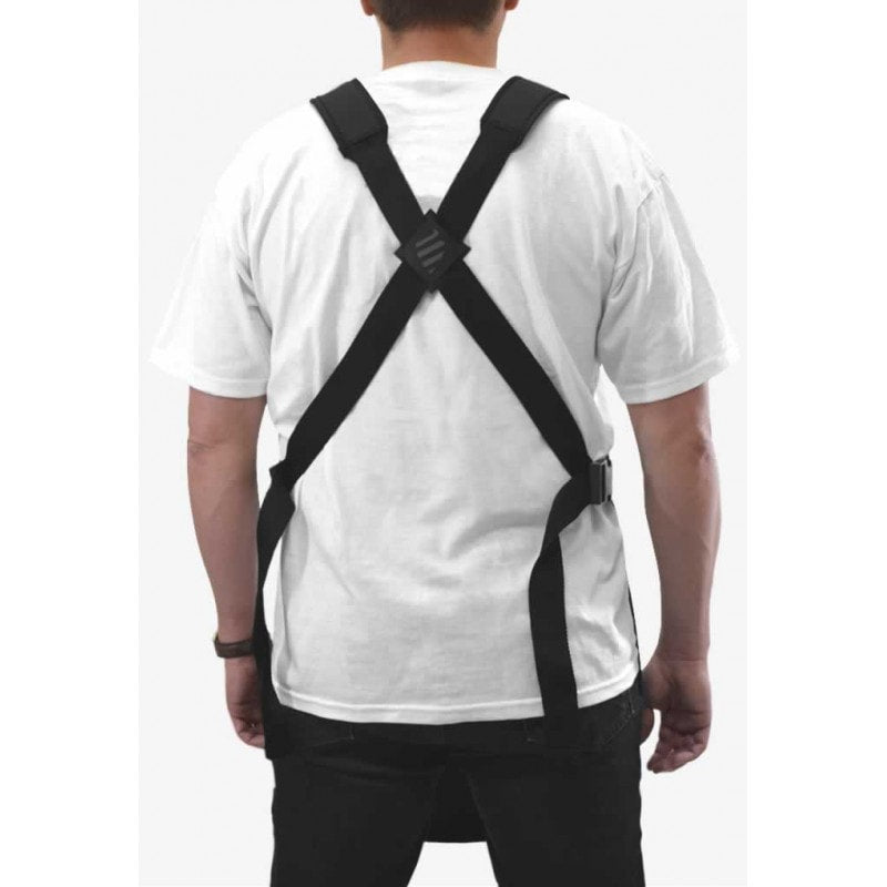 Professional Barber Apron with Padded Neck & Multi-Tool Pockets