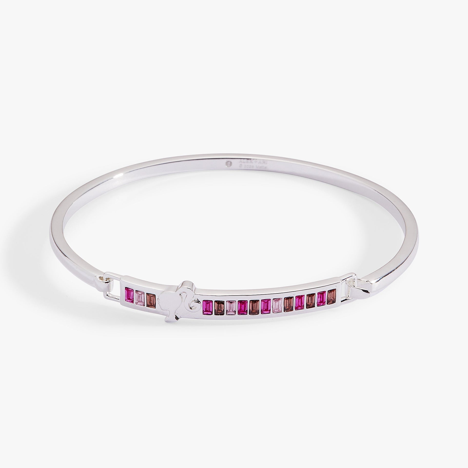 Barbie You Can Be Anything Pink Stone Tension Bangle