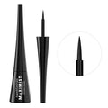Close-up of bareMinerals MAXIMIST Liquid Eyeliner with its precision applicator brush.