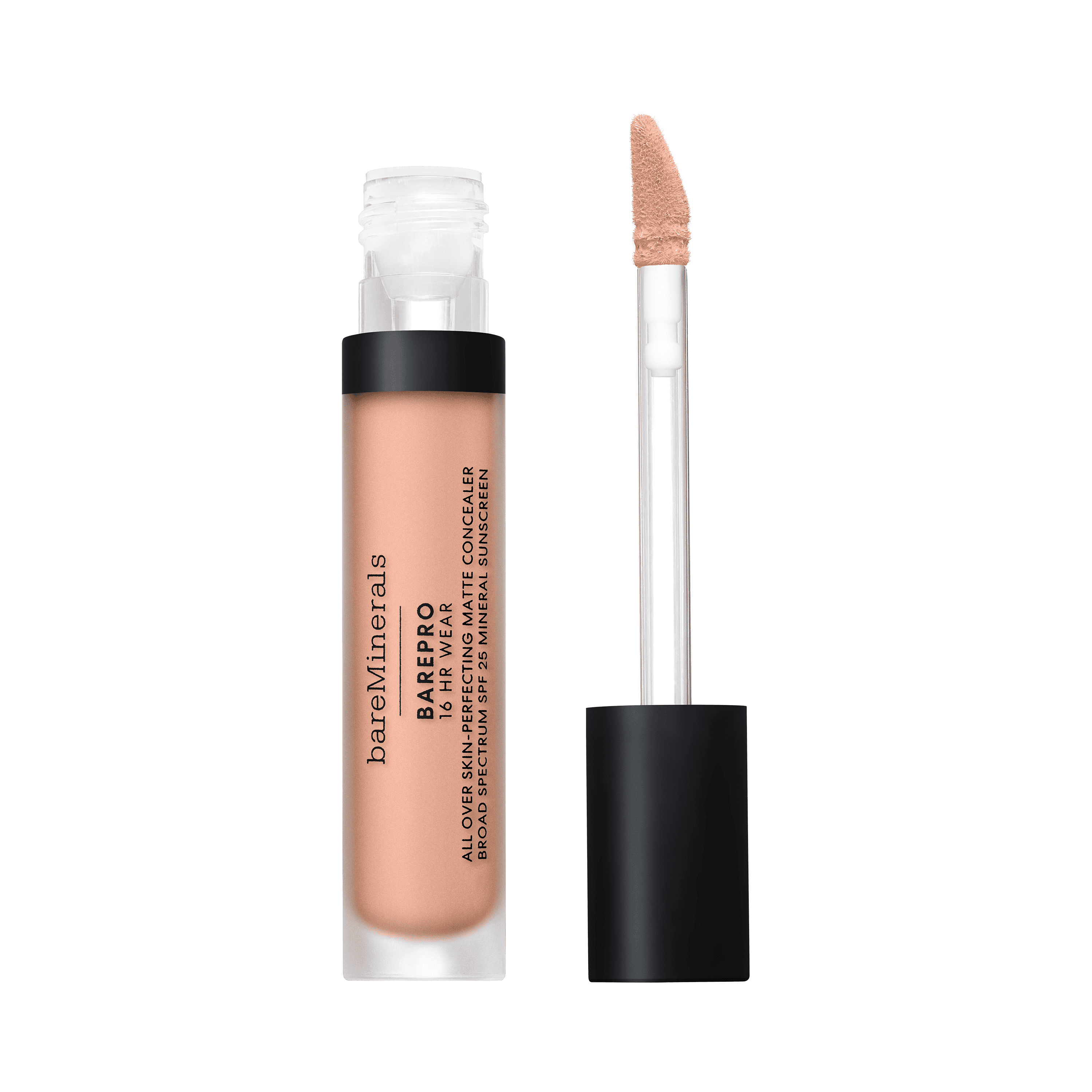 bareMinerals BAREPRO 16HR All-Over Skin-Perfecting Matte Concealer with SPF 25 in elegant packaging