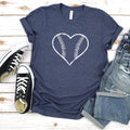 Baseball Heart Tee