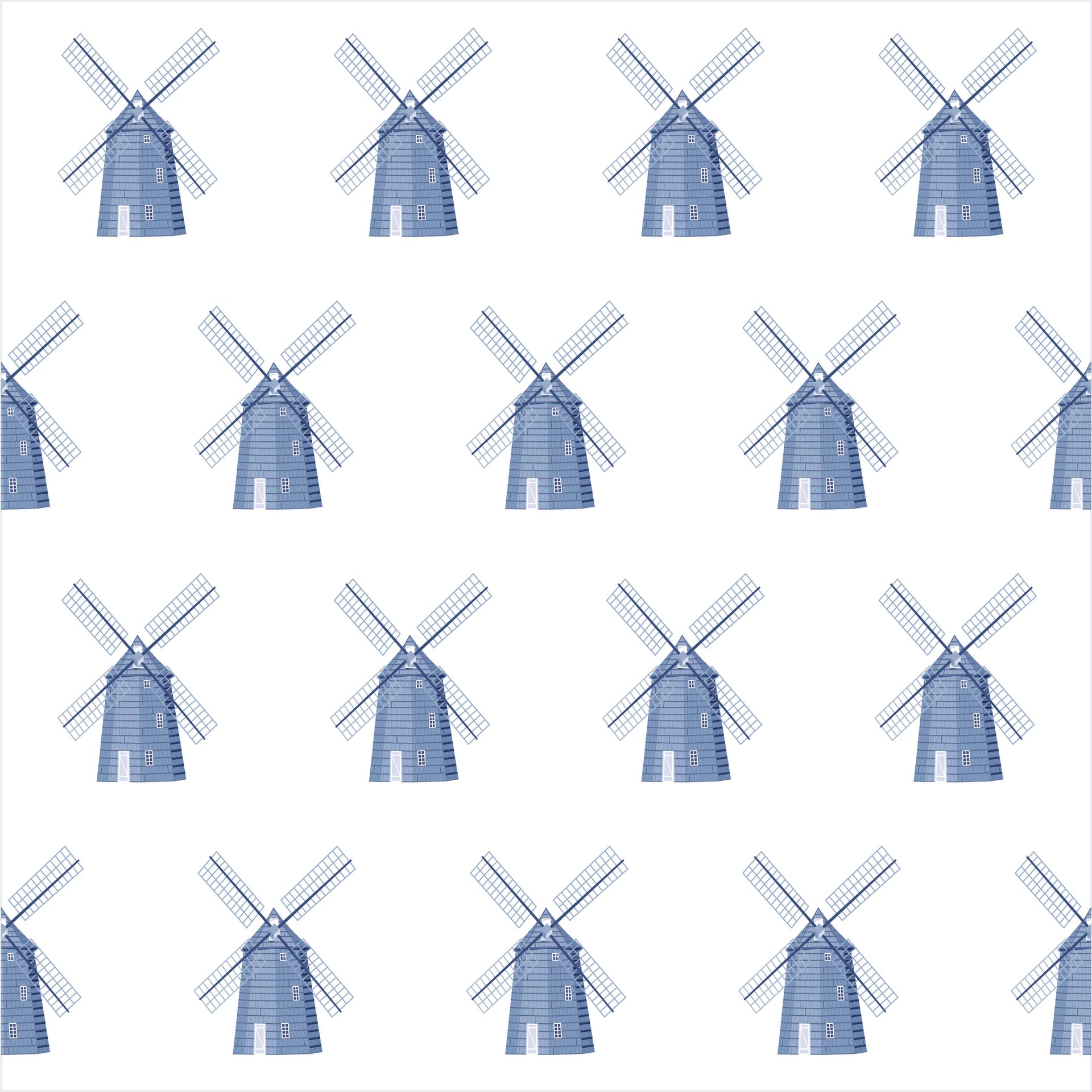 Hamptons Windmill Zippered Romper