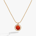 Gold and orange basketball spinner pendant featuring 'SHOOT YOUR SHOT' engraving on the rim.