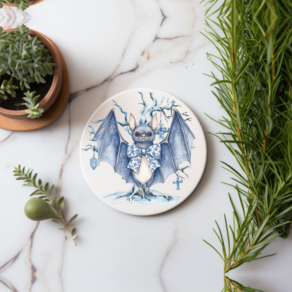 Chinoiserie Halloween Coasters