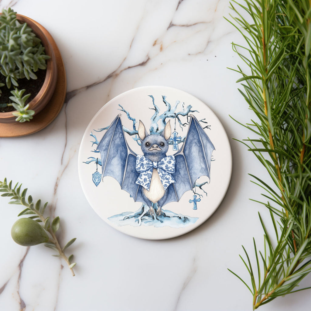 Chinoiserie Halloween Coasters