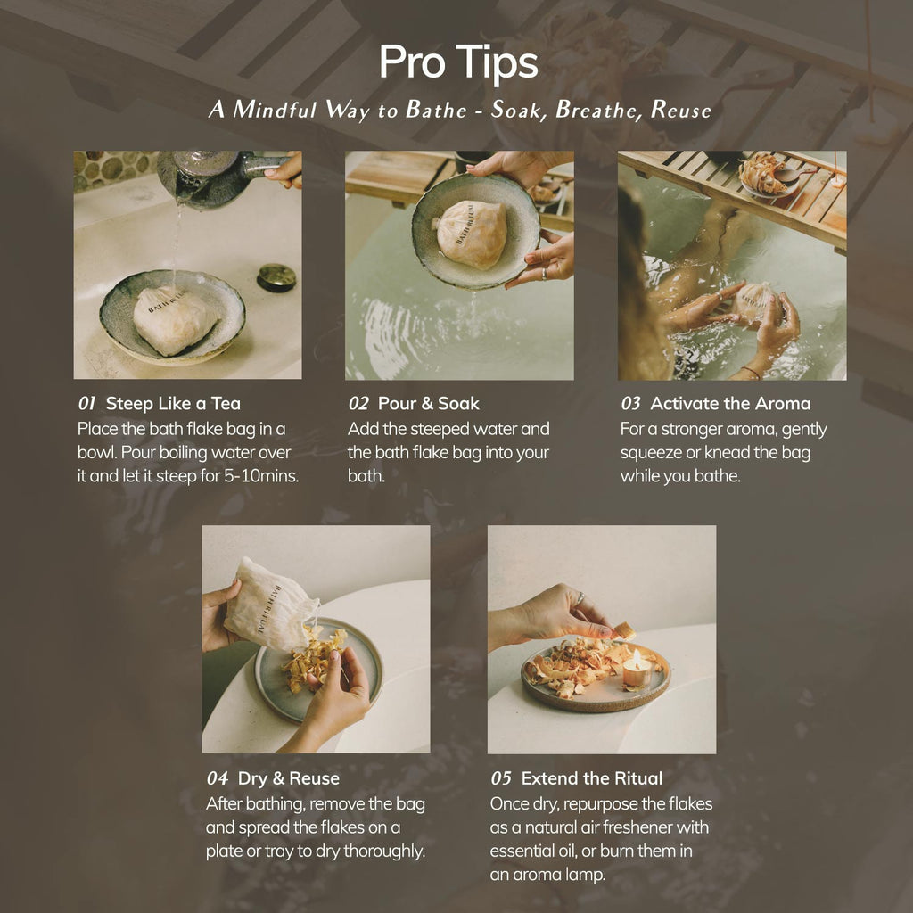 Hinoki Japanese Cypress Bath Flakes