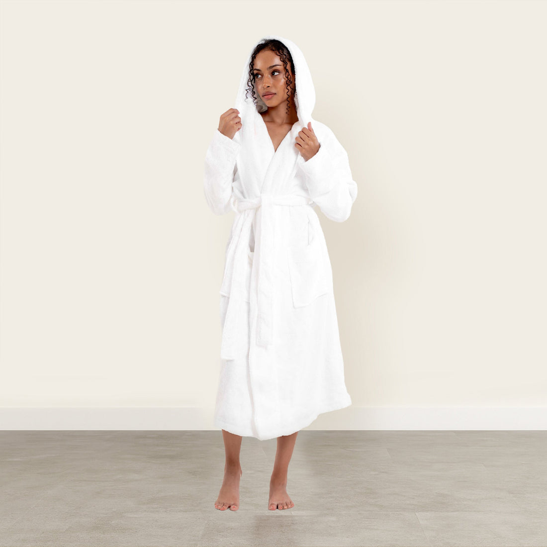 Ultraplush Australian Cotton Bathrobe with Hood and Pockets - Image 5