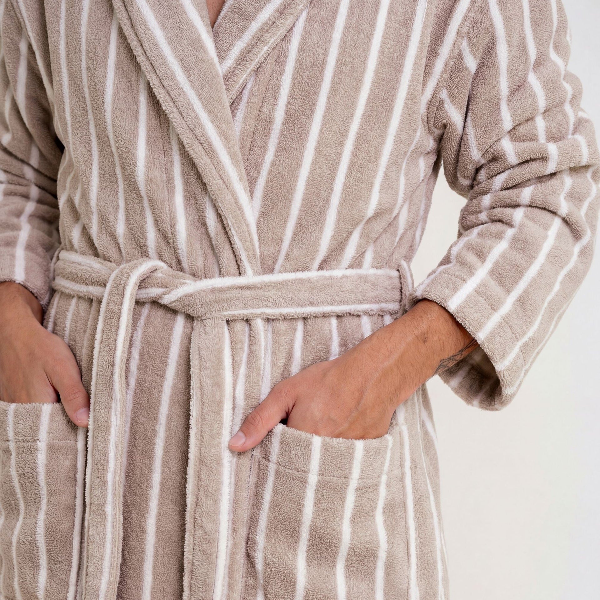 Ultraplush Australian Cotton Bathrobe with Hood and Pockets - Image 25
