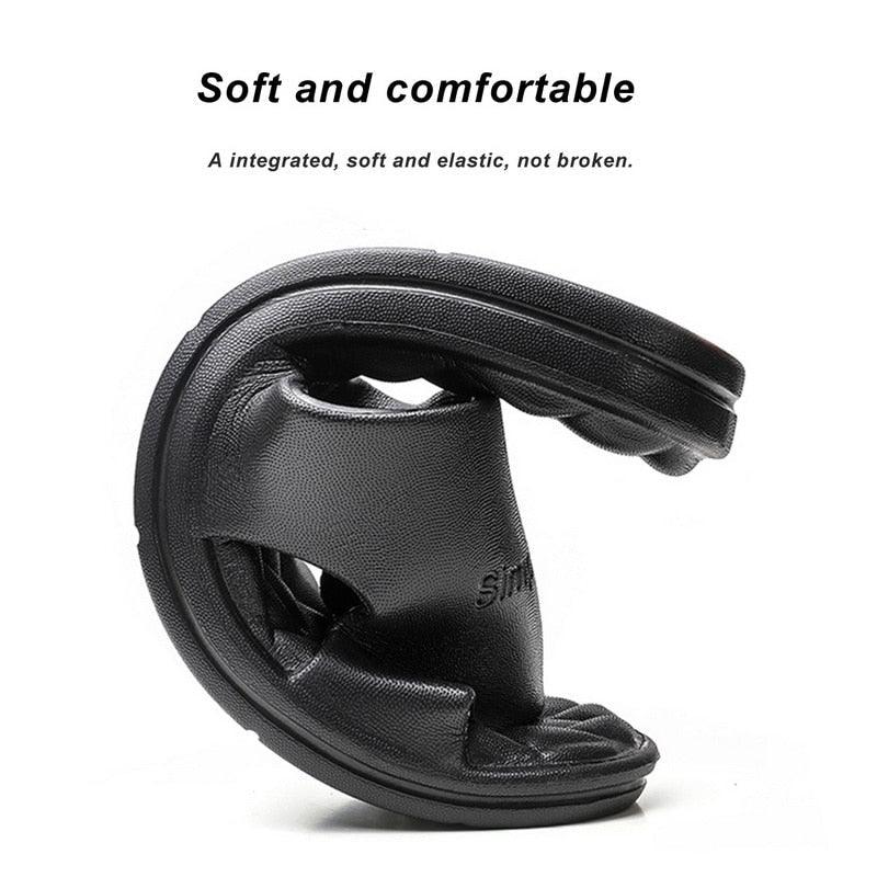 Women's Cloud Shower Slides: Anti-Slip Geometric Beach Sandals