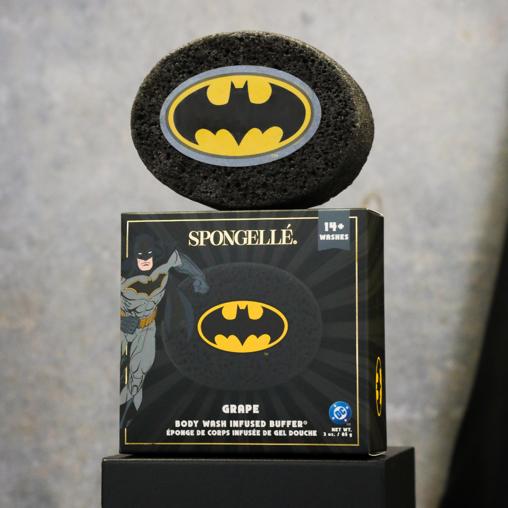 Batman Body Wash Infused Buffer with Grape Fragrance - Image 2